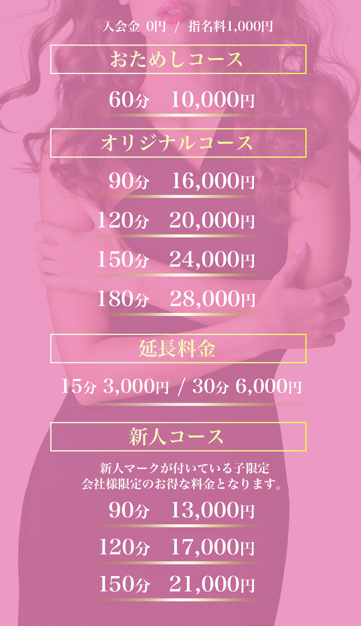 料金表